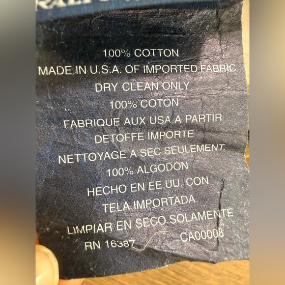 Vintage Ralph Lauren Polo Bear Pillow - Picture 6 of 7